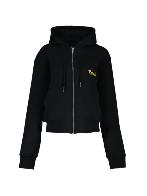 3.PARADIS x Petit Prince embroidered zip hoodie Black T015SS2648