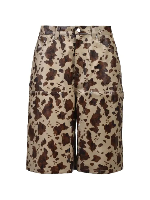 BREATH horse-print shorts Neutrals BR26SSP1022