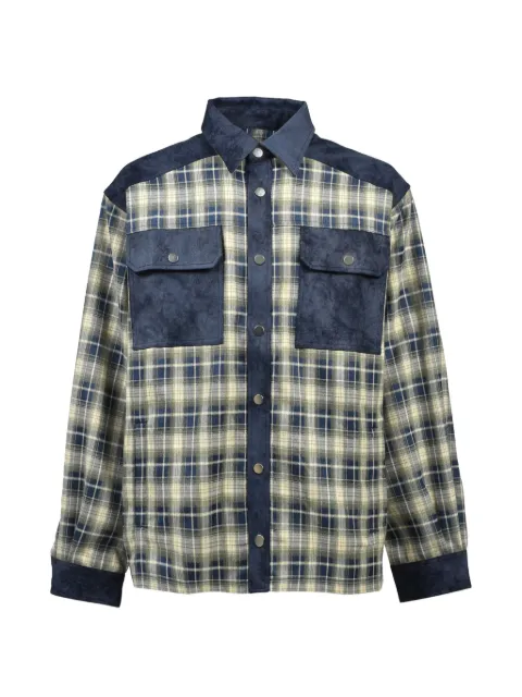 BREATH check pocket shirt Neutrals BR26SSS2001