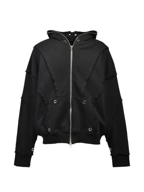 BREATH zip-up hoodie Black BR26SSC5003