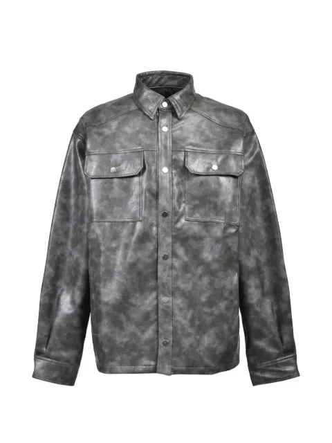 BREATH buttoned pocket shirt Grey BR26SSS2002