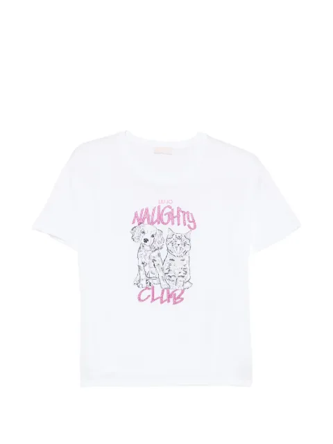 LIU JO graphic-print T-shirt White WA6132JS923