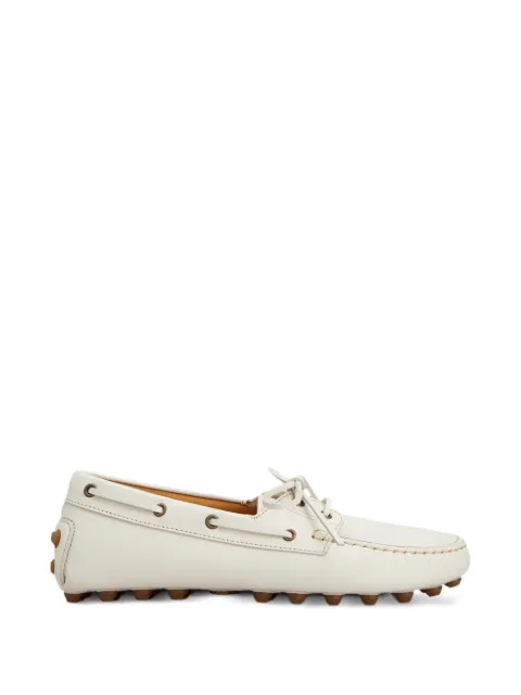 Tod's Gommino lace-up loafers White XXM52K05300N6M