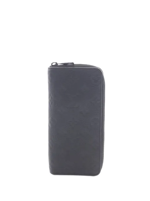Louis Vuitton Pre-Owned 2021-2026 Taurillon Zippy Wallet long wallets Black M1MLWOS6LJP1HQZP