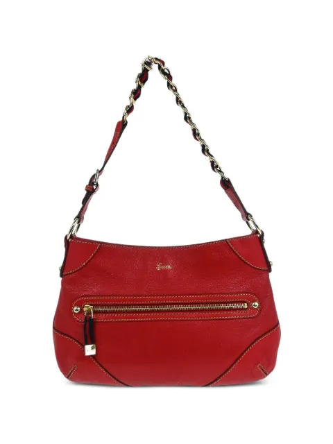 Gucci Pre-Owned 1990-2000s Bamboo shoulder bag Red 117517