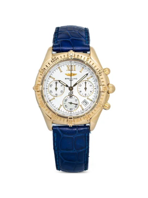 Breitling mother of pearl chronograph 40mm watch White K55048