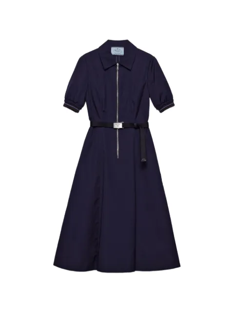 Prada poplin dress Blue P3Q82HSOOO187P