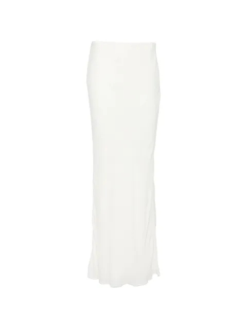 Cult Gaia Chantel zip-fastening maxi skirt Neutrals SK3615CR2964