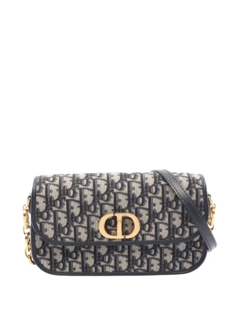 Christian Dior Pre-Owned 2023 Oblique 30 Montaigne Avenue shoulder bag Blue G8WFF6TH3NFSGG05