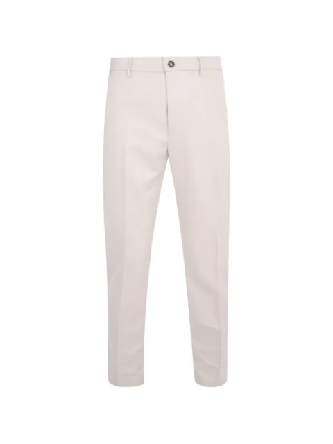 Peserico elasticated-waistband tailored trousers Neutrals R5422508274