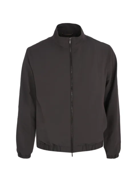 Peserico zip-up outerwear jacket Brown R5227002561