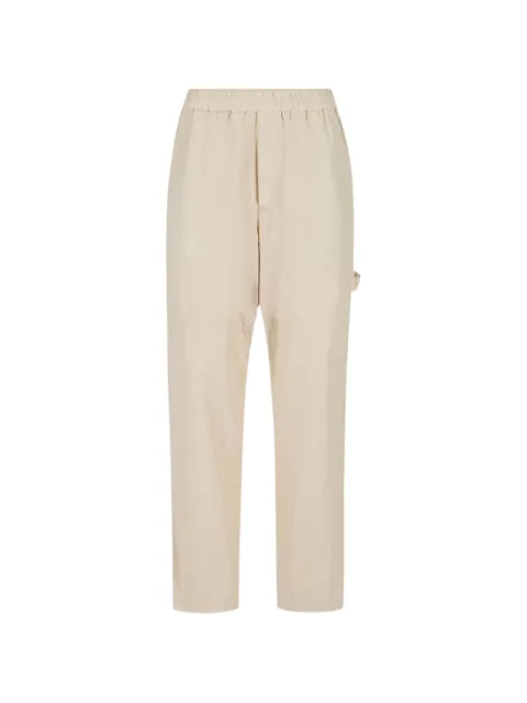 Iceberg elasticated-waistband cargo trousers Neutrals B12000321146