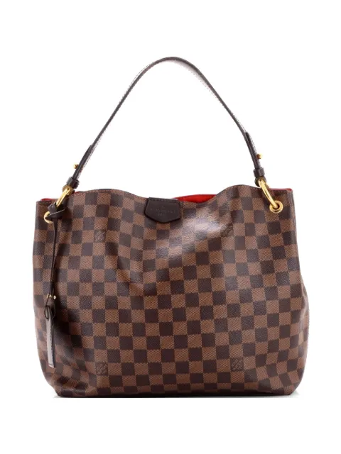 Louis Vuitton Pre-Owned Graceful Handbag Damier PM hobo bag Brown R3909XQZP4X1GMEF