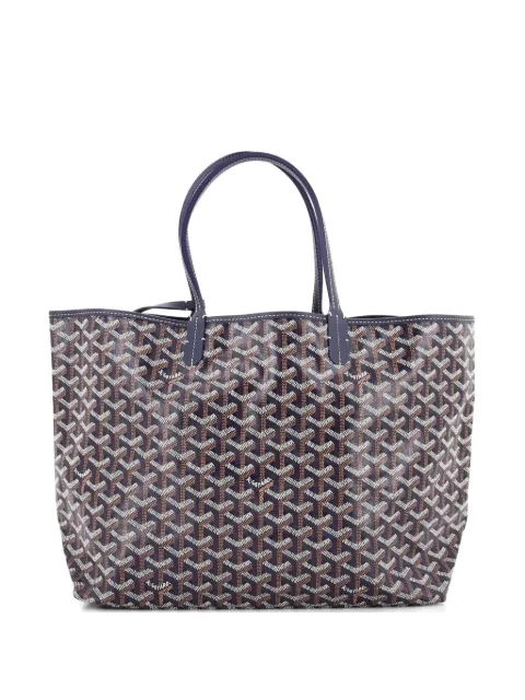 Goyard Pre-Owned Saint Louis Coated Canvas PM tote bag Blue 9ZIJ4TEGEYE6DP7F