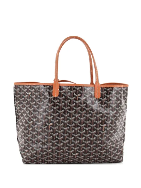 Goyard Pre-Owned Saint Louis Coated Canvas PM tote bag Black 2YZ5RQCLLL8FPB9W