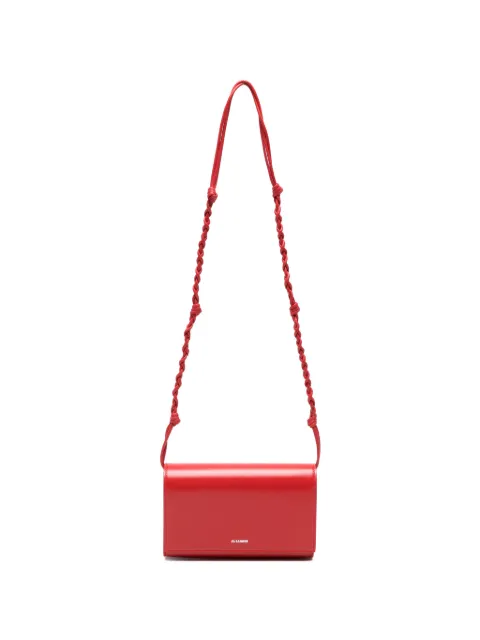 Jil Sander Tangle wallet with strap Red J10VL0023P4841
