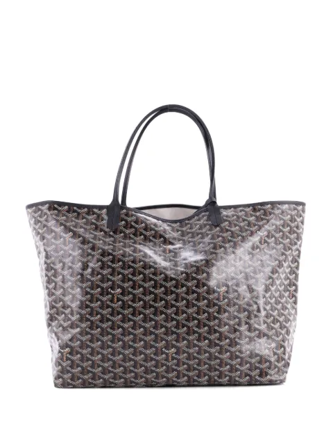 Goyard Pre-Owned Saint Louis Coated Canvas GM tote bag Black FDCPQNPFZR5W5K9F