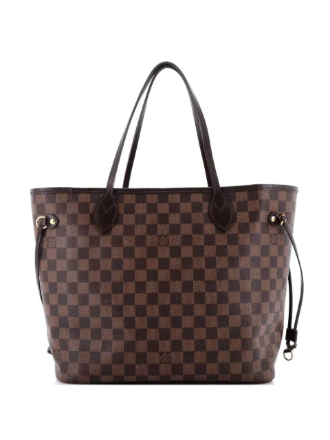 Louis Vuitton Pre-Owned Neverfull Damier MM tote bag Brown ETW2AGUKHWRHVAQ3
