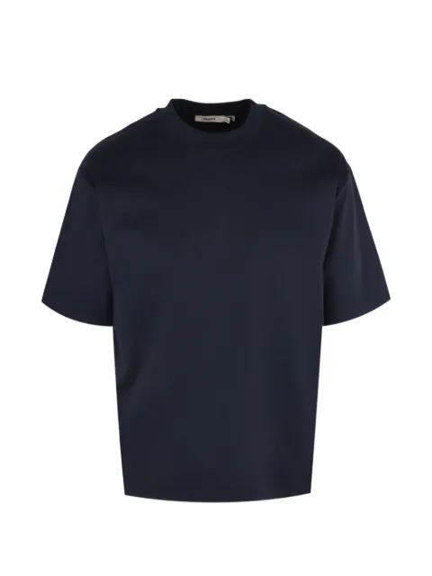 Pangaia interlock-detail oversized T-shirt Blue 10002012