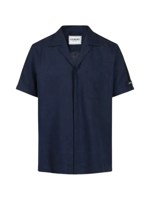 Iceberg V-neck shirt Blue G01036256777