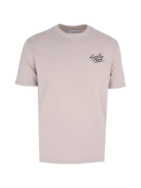 Gaëlle Paris cotton T-shirt Neutrals GAABM01689
