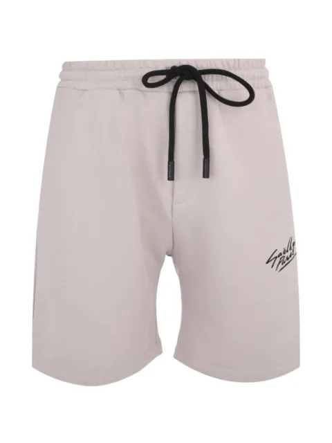 Gaëlle Paris drawstring shorts Neutrals GAABM01692