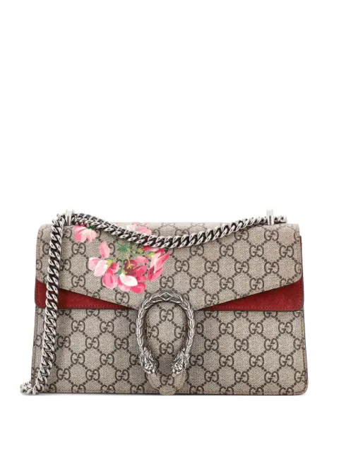 Gucci Pre-Owned Dionysus Bag Blooms Print GG Coated Canvas Small shoulder bag Brown YTMWIJO7BWCDUV4Q