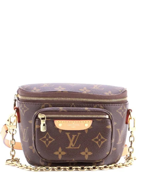 Louis Vuitton Pre-Owned Bum Bag Monogram Canvas Mini belt bag Brown 8UYFUTDHDJFMJRLP