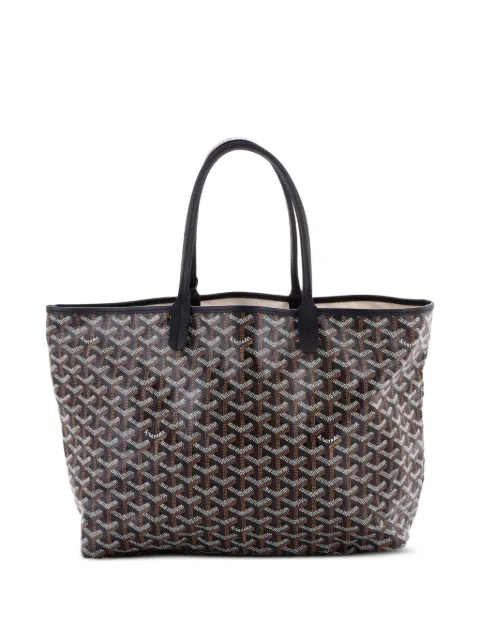 Goyard Pre-Owned Saint Louis Coated Canvas PM tote bag Black 3SCIVRQ19SJA4OBE