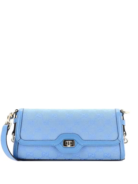 Gucci Pre-Owned Luce Canvas Small shoulder bag Blue PX2CIWYBBQQFV4EK