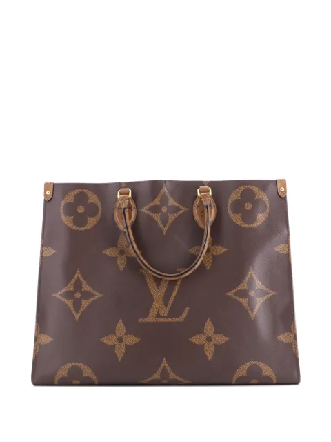 Louis Vuitton Pre-Owned OnTheGo Reverse Monogram Giant GM tote bag Brown 4OT1ROCLTYMO3C64
