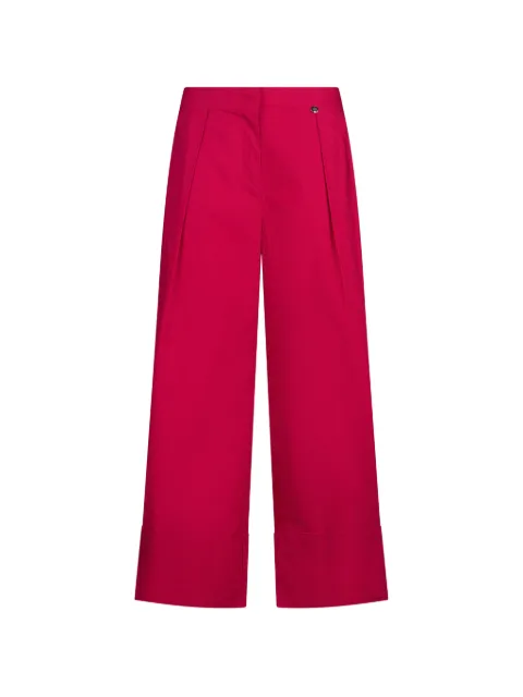 LIU JO dart flared trousers Red WA6498T4853