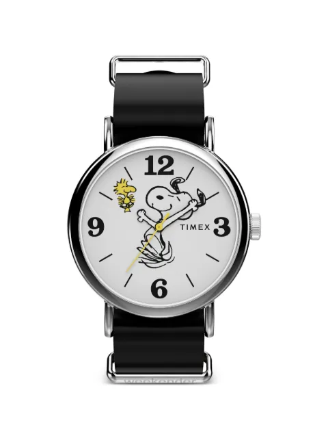 TIMEX x Peanuts® Weekender Snoopy 40mm watch White TW2Y60900