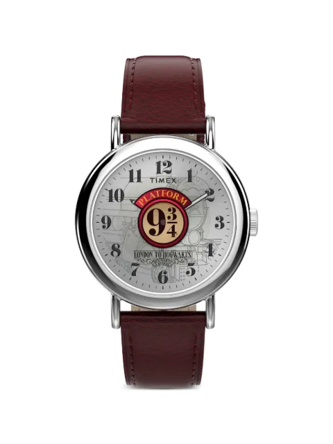 TIMEX x Harry Potter Weekender Platform 9 3/4 37mm watch Silver TW2Y76200