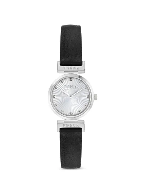 Furla textured dial 32mm watch Silver WW00069001L1