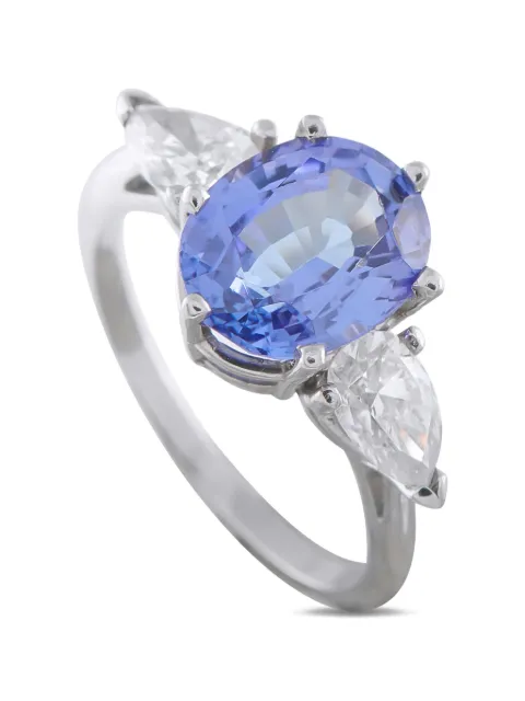 LB Exclusive tanzanite diamond ring Silver MF35020326