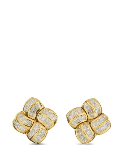 LB Exclusive Quad diamond earrings Gold MF02013026