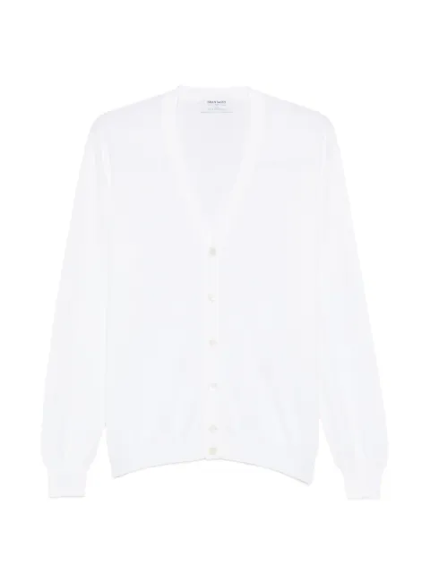 Gran Sasso button-fastening V-neck cardigan White 5810118193