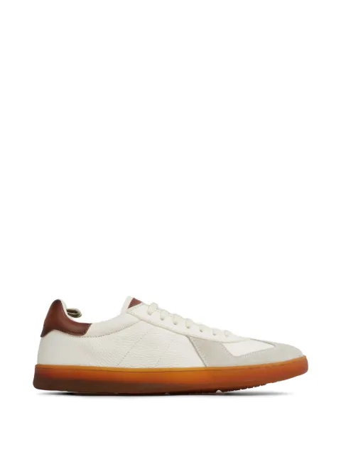 Officine Creative Militia 001 panelled leather sneakers White OCUMILI001LC170