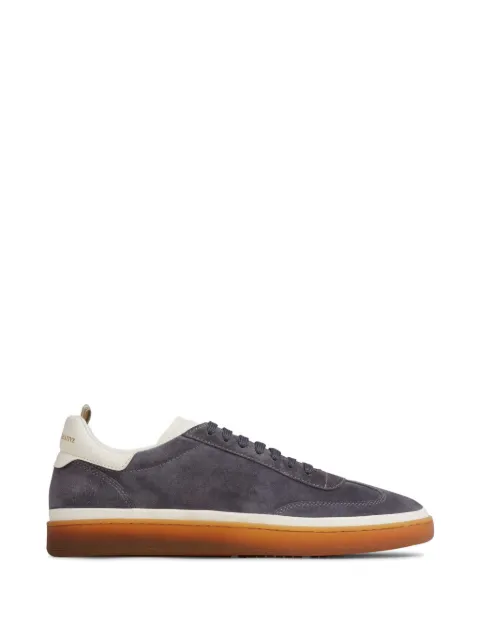 Officine Creative suede lace-up sneakers Blue OCUKAFK001LC19L