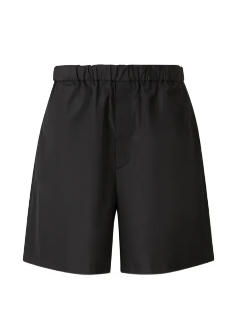 Jil Sander elasticated-waistband shorts Black J22KA0338J70215