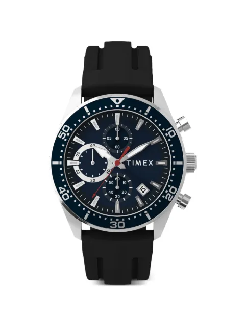 TIMEX Ridgefield chronograph 42mm watch Blue TW2Y62300