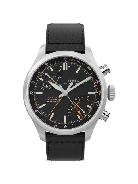TIMEX Waterbury Ace Fly-Back 43mm watch Black TW2Y70000