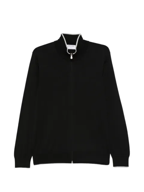 Gran Sasso zip-up cardigan Black 4315116290