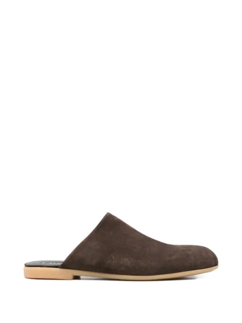 Jil Sander flat-sole sandals Brown J33WX0006P7584