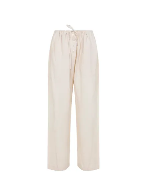 Studio Nicholson Hera drawstring trousers Neutrals HERASNW1754