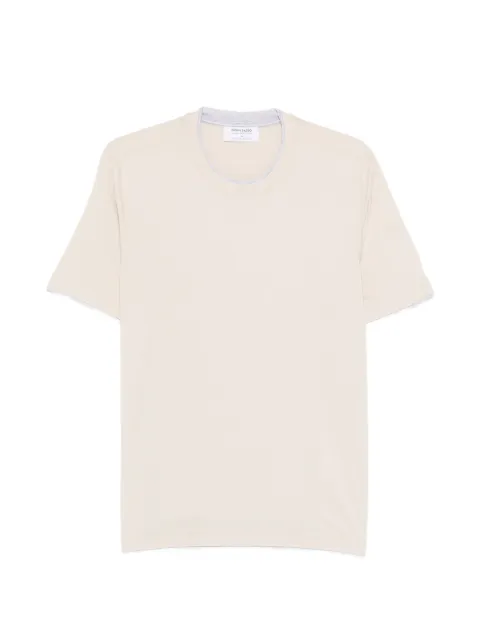 Gran Sasso trim-detail T-shirt Neutrals 6012373710