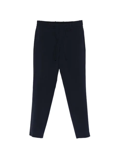 BOSS P-Genius textured trousers Blue 50559592