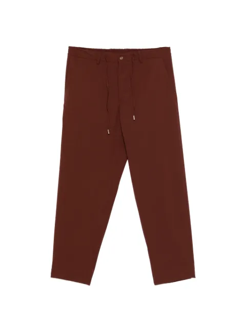 Briglia 1949 Covents drawstring trousers Brown COVENTS300082000183MARRONE