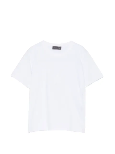 Lorena Antoniazzi star appliqué T-shirt White P2667TS16A4577